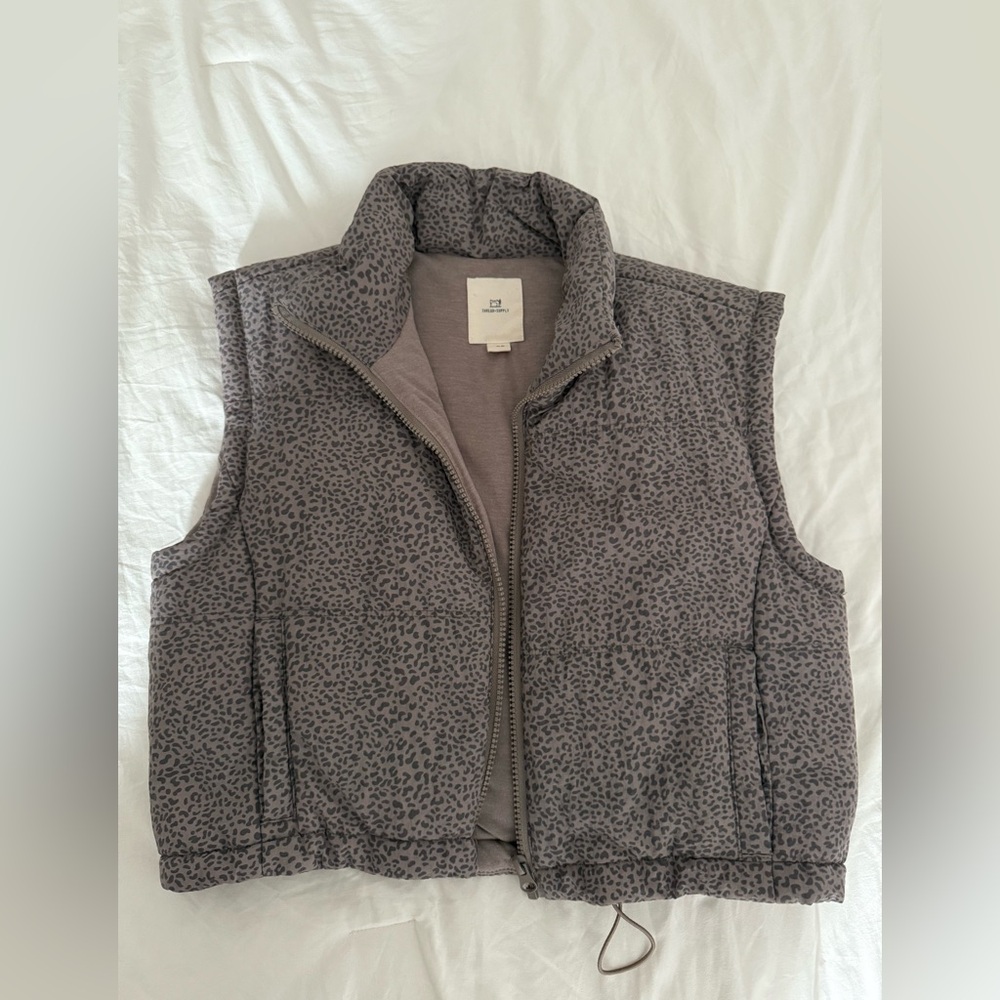 Thread & Supply Cheetah vest